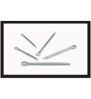 Split Pins – Cotter Pins for Securing Bolts, Clevis Pins and Axles – Zinc Plated Steel, Stainless Steel A2, Metric DIN 94 0.8-12mm Wire x 6-150mm Length, Open End for Shear and Vibration Resistance